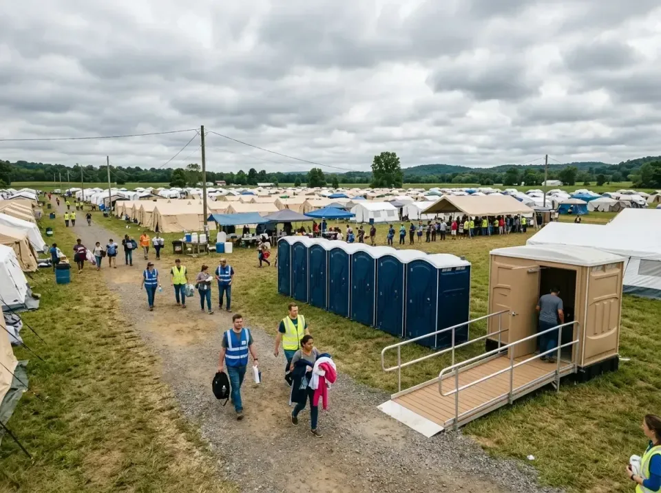 disaster-relief-camp-restrooms-010 — frequently asked questions, Dumpster & Portable Bathrooms Rental in Dupo, IL